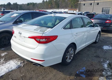2016 Hyundai Sonata Se z USA, uszkodzony, nr VIN 5NPE24AF5GH342437